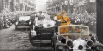 Rio-models Mercedes benz 770k Parade Cabriolet Open 1938 With Figures Adolf Hitler - Hermann Göring - Heinrich Himmler - Reinard Heydrich - Joseph Goebbels - Ss Driver Erich Kempka 1:43 Military Black