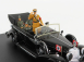 Rio-models Mercedes benz 770k Parade Cabriolet Open 1938 With Figures Adolf Hitler - Hermann Göring - Heinrich Himmler - Reinard Heydrich - Joseph Goebbels - Ss Driver Erich Kempka 1:43 Military Black