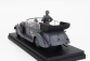 Rio-models Mercedes benz 770k Wehrmacht - Con Ufficiale E Soldato -  Hierarchy And Soldier Figures Included 1941 1:43 Black