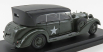 Rio-models Mercedes benz 770w Cabriolet Closed U.s.a. Army 1945 1:43 Vojenská Zelená Černá