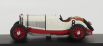 Rio-models Mercedes benz F1  Ssk 7.1l S6 Supercharged Spider N 8 Belgium Spa Gp 1931 B.ivanoski - H.stoffel 1:43 Bílá Červená