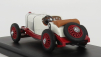 Rio-models Mercedes benz F1  Ssk 7.1l S6 Supercharged Spider N 8 Belgium Spa Gp 1931 B.ivanoski - H.stoffel 1:43 Bílá Červená