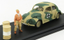 Rio-models Volkswagen Africa Korps Wehrmacht 1941 With Figures 1:43 Vojenský Zelený Písek