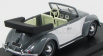 Rio-models Volkswagen Beetle Cabriolet Karmann Open 1949 1:43 Šedá Bílá