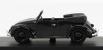 Rio-models Volkswagen Beetle Kafer Kdf Cabriolet Gift For The 50th Birthday Of Adolf Hitler - 20 April 1939 1:43 Black