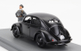 Rio-models Volkswagen Beetle Kafer Kdf Wagen With Figure 1941 1:43 Black