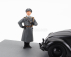 Rio-models Volkswagen Beetle Kafer Kdf Wagen With Figure 1941 1:43 Black