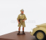 Rio-models Volkswagen Beetle Maggiolino Africa Korps 1941 - With Rommel Figure 1:43 Vojenský Písek