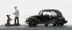Rio-models Volkswagen Beetle Maggiolino Cabriolet Closed Nido Dell'aquila - Eagle's Nest 1938 - Hitler And Blondie Dog 1:43 Black