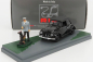 Rio-models Volkswagen Beetle Maggiolino Cabriolet Closed Nido Dell'aquila - Eagle's Nest 1938 - Hitler And Blondie Dog 1:43 Black