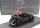 Rio-models Volkswagen Beetle Maggiolino Cabriolet Open With Hitler And Porsche Figures 1936 - Inspecting The First Beetle In Stuttgart 1:43 Black
