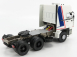 Road-kings DAF 3600 Space Cab Tractor Truck 3-assi 1982 1:18 Bílá Modrá Červená