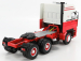 Road-kings DAF 3600 Space Cab Tractor Truck 3-assi 1986 1:18 Červená Bílá