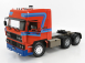 Road-kings DAF 3600 Space Cab Tractor Truck 3-assi 1986 1:18 Oranžová Modrá