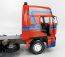 Road-kings DAF 3600 Space Cab Tractor Truck 3-assi 1986 1:18 Oranžová Modrá
