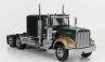 Road-kings Kenworth W900 Tractor Truck 3-assi 1989 1:18 Tmavě Zelená Met Zlatá Met
