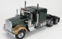 Road-kings Kenworth W900 Tractor Truck 3-assi 1989 1:18 Tmavě Zelená Met Zlatá Met