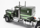 Road-kings Kenworth W900 Tractor Truck 3-assi Moving On 1989 1:18 Zelená