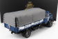 Road-kings Krupp Titan Swl80 Dachser Truck Canvas Top Telonato 2-assi 1950 1:18 Tmavě Modrá Černá
