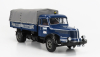 Road-kings Krupp Titan Swl80 Dachser Truck Canvas Top Telonato 2-assi 1950 1:18 Tmavě Modrá Černá