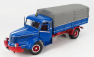 Road-kings Krupp Titan Swl80 Truck Canvas Top Telonato 2-assi 1950 1:18 Modrá Červená