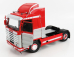 Road-kings Scania 143m 500 Streamline Tractor Truck 2-assi 1995 1:18 Červená Šedá Bílá