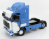 Road-kings Scania 143m 500 Streamline Tractor Truck 2-assi 1995 1:18 Světle Modrá Bílá