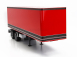 Road-kings Trailer Trailer For Truck - Rimorchio 1:18 Červená Černá
