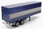 Road-kings Trailer Trailer For Truck - Rimorchio 1:18 Modrá Stříbrná