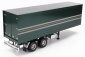 Road-kings Trailer Trailer For Truck - Rimorchio 1:18 Zelená Se Stříbrnou