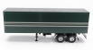 Road-kings Trailer Trailer For Truck - Rimorchio 1:18 Zelená Se Stříbrnou