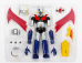 Robot Bandai Metal - Mazinga Z - Gx-105 Figure Mazinger Z Robot - Kaku Shin Modrá Stříbrná Červená Černá