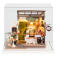 RoboTime 3D Dřevěné puzzle Kavárna č. 17 - poškozený obal