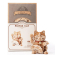RoboTime dřevěné 3D puzzle Plutus Kočka pro štěstí