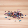 RoboTime Dřevěné puzzle Květinová mandala