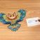 RoboTime Dřevěné puzzle Sova
