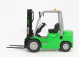 Ros-model Cesab M325 Carrello Elevatore Verticale - Vertical Order Picker 4 Wheels 1:23 Zelená Černá