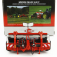 Ros-model Kuhn Merge Maaxx 440 F - Andanatore A Tappeto Frontale 1:32 Červená Stříbrná Černá