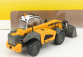 Ros-model Liebherr Telehandelr Tl435-13 Ruspa Gommata - Tractor Scraper 1:50 Žlutá Šedá