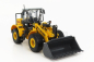 Ros-model New holland W190b Ruspa Gommata - Tractor Scraper 1:50 Žlutá