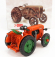 Ros-model Same D.a.25 Tractor 1952 1:32 Oranžová Zelená
