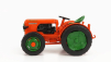 Ros-model Same D.a.25 Tractor 1952 1:32 Oranžová Zelená