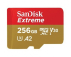 SanDisk MicroSDXC 256GB Extreme A2 UHS-I (V30) U3 + SD adaptér