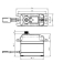 SB-2271SG BRUSHLESS HI VOLT Digitální servo