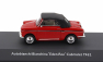 Schuco Autobianchi Bianchina Cabriolet Closed Eden Roc 1964 1:43 Red