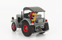 Schuco Deutz F3 M417 Tractor 1954 - Christmas Edition 2021 - Con Babbo Natale - With Figure Santa Claus 1:32 Světle Šedá