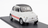 Schuco Fiat 500 Abarth 595 Ss 1965 1:18 Bílá