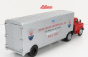Schuco GMC Truck Team John Edgar Enterprises Inc. Maserati Car Transporter 1:43 Červená Stříbrná