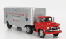 Schuco GMC Truck Team John Edgar Enterprises Inc. Maserati Car Transporter 1:43 Červená Stříbrná
