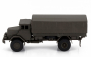 Schuco MAN 630 Truck Telonato German Army 2-assi 1958 1:87 Vojenská Zelená